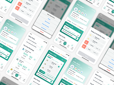 Wellinks — Mobile App Design app branding design minimal mobile app mobile app design mobile ui social typography ui
