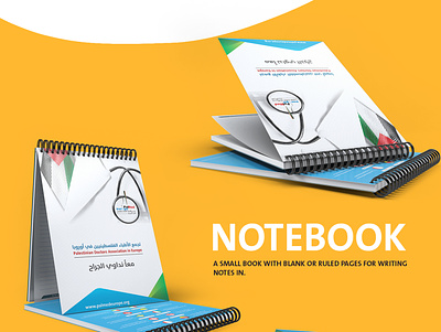 Notebook Design art book branding card design digital art graphic design illustration logo note notebook design notes pages small book ui writing