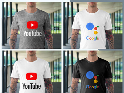 Google & Youtube Team T-sharts