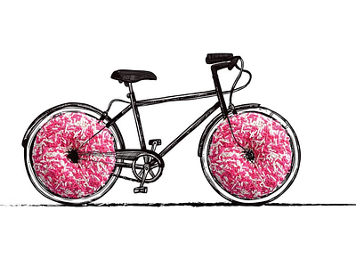 Donut cycle 3d ai animation art branding design drawing graphic design illustration logo motion graphics ppt ui vector