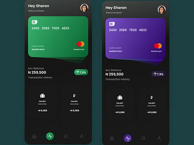 Digital Wallet App Design @design design illustration typography ui ux web