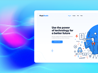 Floyd Studio Landing Page