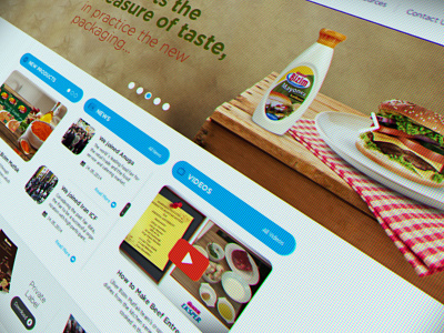 EksperFood Website art corporate design food interface responsive still life ui ux website