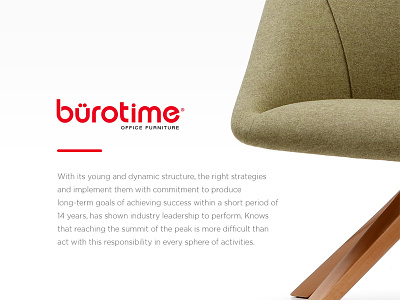 Bürotime Casestudy flat furniture home interior office responsive web
