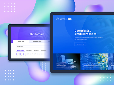 Ixirhost Website Redesign
