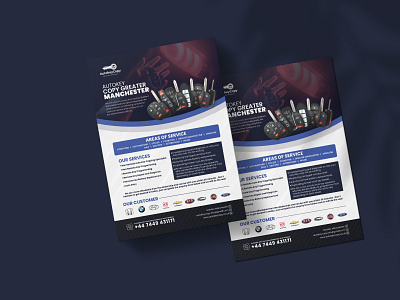 Autokey Copy Service Flyer Design