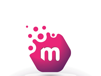 M leter Logo Designed for Company