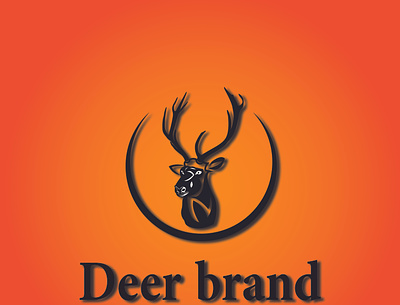 Deer Logo Design animal logo business logo company logo deer brand logo deer logo graphic design illustration logo logo design master logo nature logo professional logo typo logo typography vector