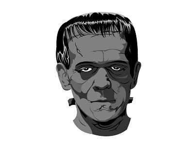 Frankenstein Illustration illustration vector