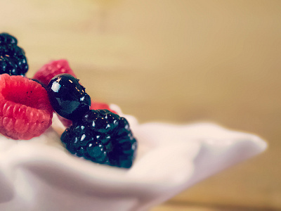 Berries food photography