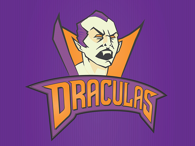 Draculas design illustration logo vector