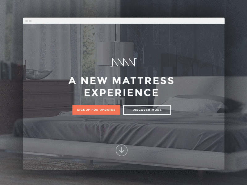 Endy Sleep Landing Page animation branding landing page ui ui design