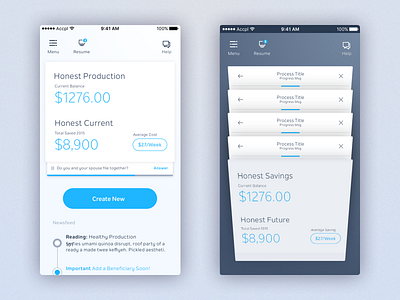 iOS Layout Concept app design ios ui ux