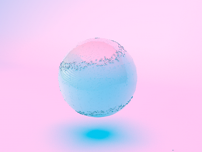 Spike Ball 2 3d c4d cinema4d dailyrender geometry low poly