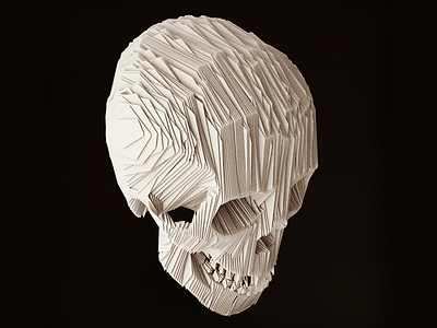 Paper Skull