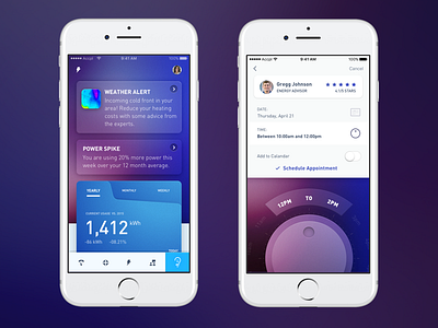 Utility App Shot 2 app design ios layout ui ux