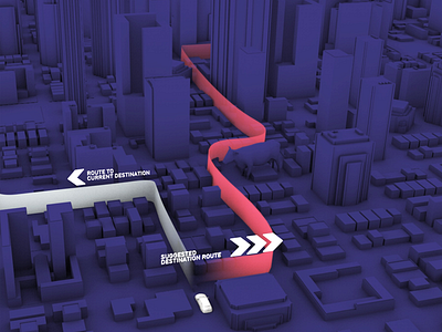 Nighttime 3D Map