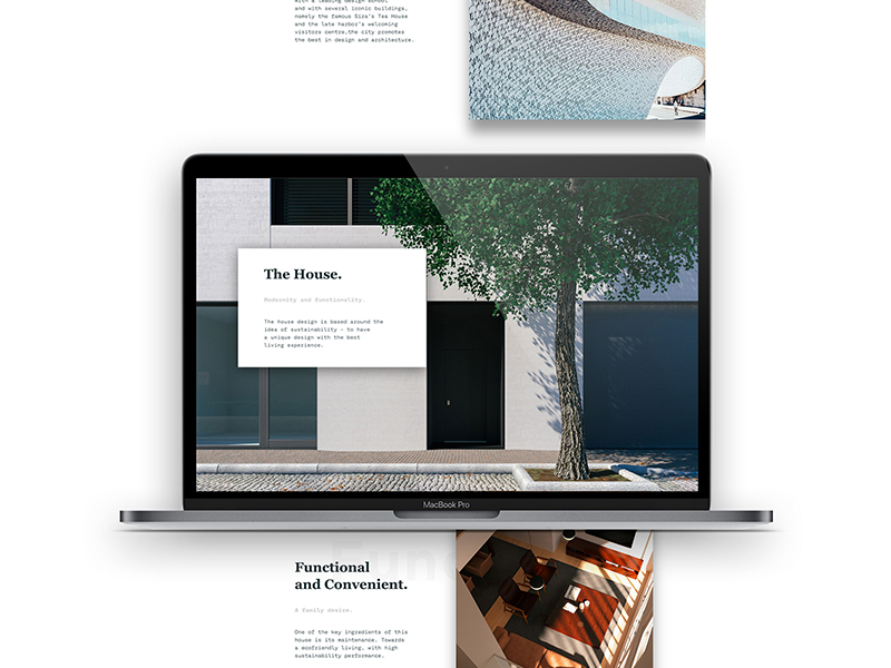 Casa Tomaz Ribeiro part III architecture web animation editorial design