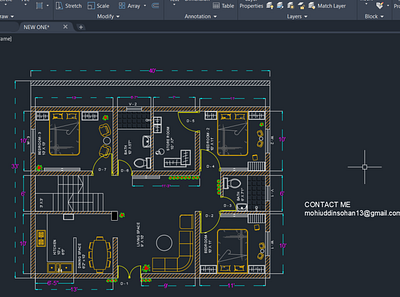 Autodesk AutoCAD 2021 NEW ONE dwg 09 Apr 21 2 08 28 AM 2 autocad design floorplan houseplans