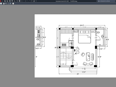 first floor plan for a office