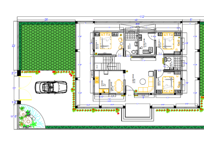 ground floorplan 2d 2d design autocad autocad work design drafting floorplan houseplans office floor plan