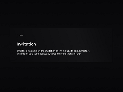 Pending Invitation - Day 78 adobe app black branding colour dailyui design figma graphic design illustration illustrator invitation logo notification ui ux uxui vector