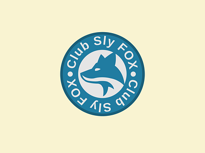 Badge - Day 84 animal badge branding dailyui design flat fox graphic design icon illustration illustrator logo pet ui ux uxui vector