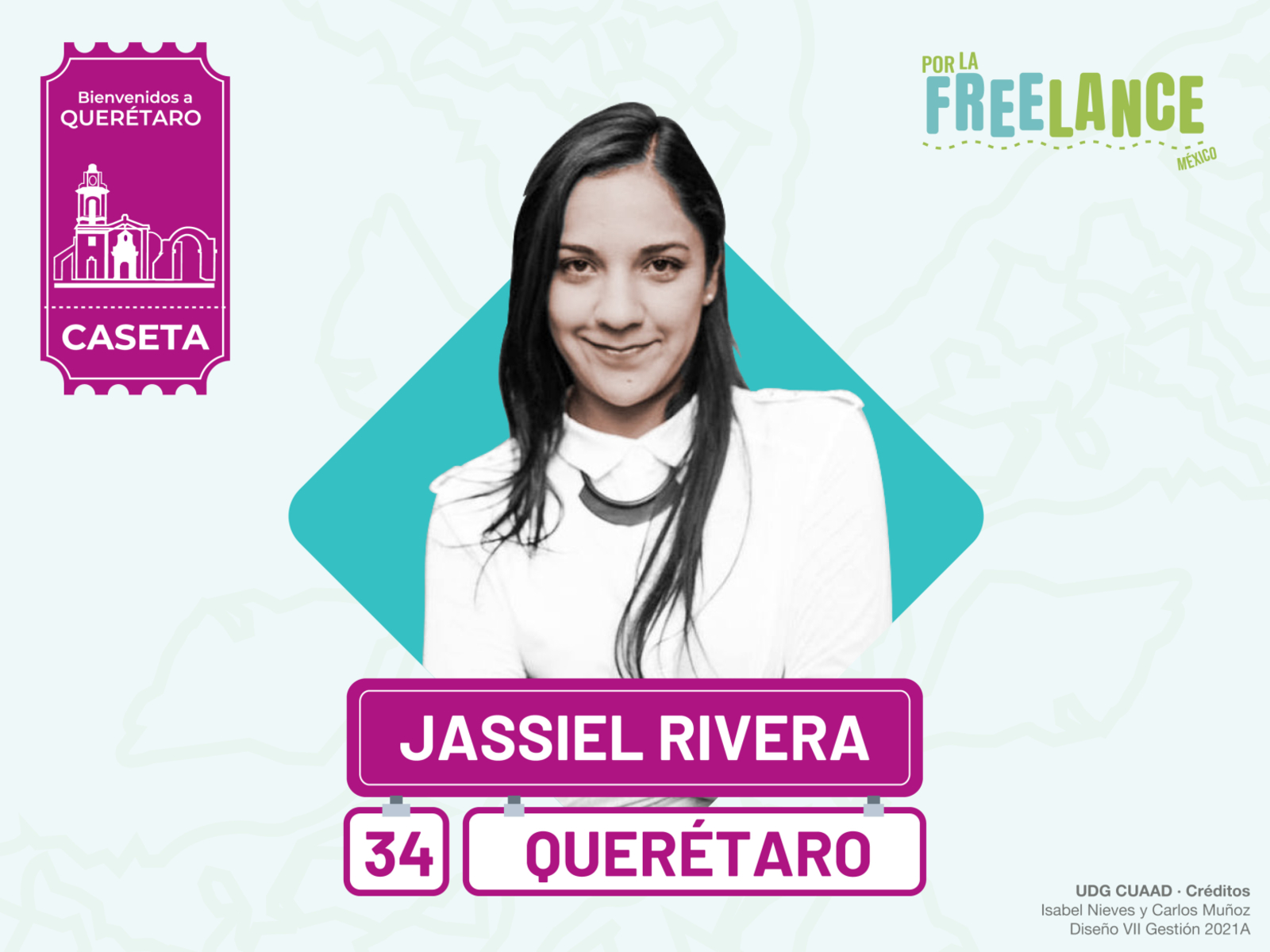 Jassiel Rivera - Querétaro design freelance design freelancer illustration infographic inspiration mexico mx queretaro roadtrip typography