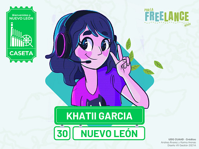 Khatti Garcia | Nuevo León design designs freelance freelance design freelance illustrator freelancer illustration illustrations illustrator infographic inspiration mexico nuevoleon roadtrip