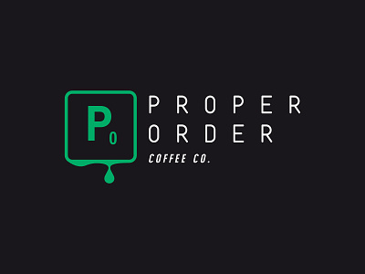 Proper Order Coffee Co. Logo