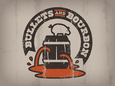 Bullets & Bourbon logo