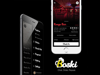 Boski App ios ui ux