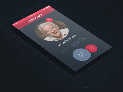 ismartcare design ios mobile ui ux