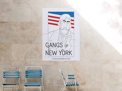 Gangs of New York illustrated poster