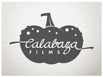 Calabaza FILMS 1color logo vector