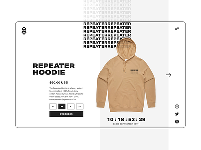 Homepage - Still Alive Supply Co. apparel design clean design clothing brand countdown timer ecommerce figma grid layout hamburger menu homepage landing page modern design product design product page streetwear typography ui user interface ux ux design web design