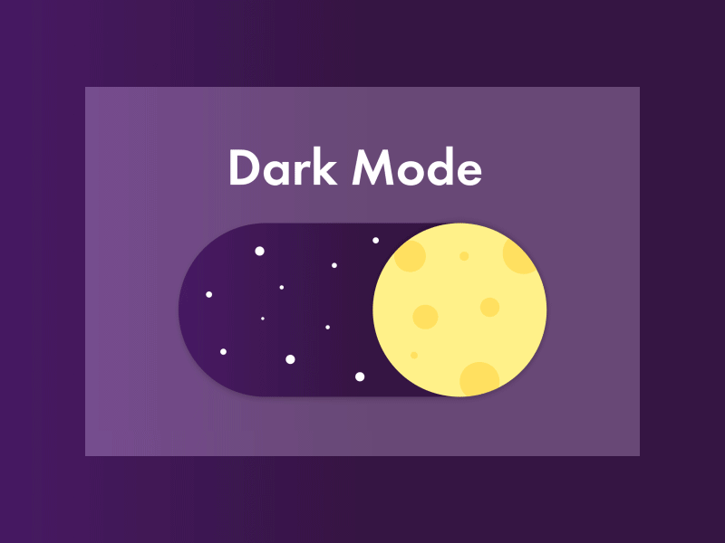 Get In The Mode animation dailyui day015 onoff switch ui