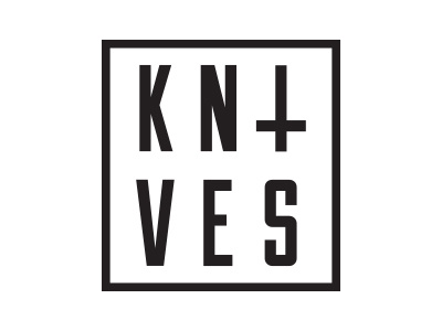 Knives Logo design hardcore identity logo metal music