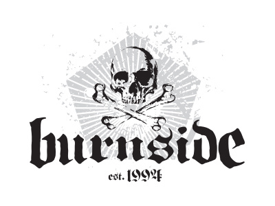 Burnside Apparel apparel design graphic design hardcore logo metal