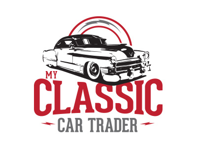 Classic Car Trader Logo cars design logo