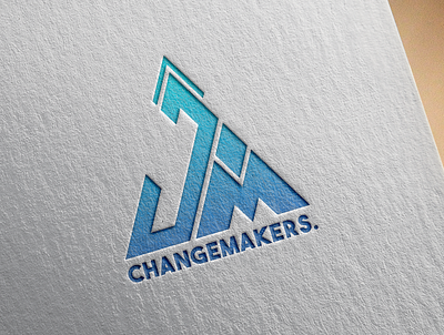 CHANGEMAKERS logo branding design designer illustraion logo minimal