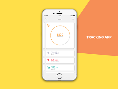 Tracking app icons ui ux