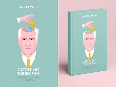 Alternative book cover by David Lynch book bookdesign design illustration