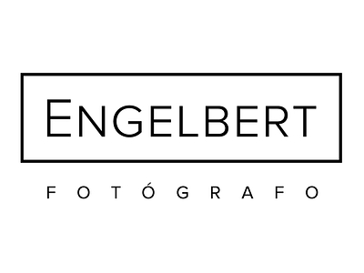 Engelbert Fotógrafo Service Branding logotype photography