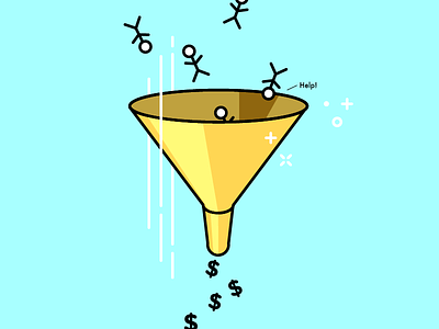 Conversion Funnel conversion funnel marketing money people