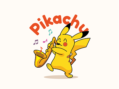 Saxophone Pikachu music pikachu pokemon saxophone
