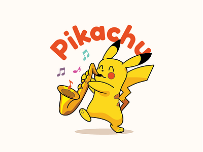 Saxophone Pikachu