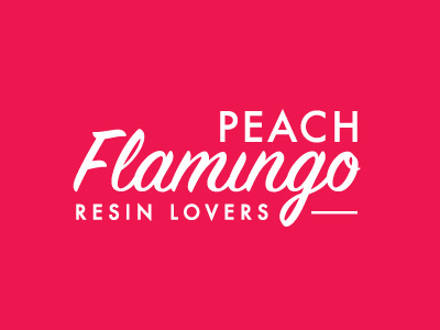 Peach Flamingo