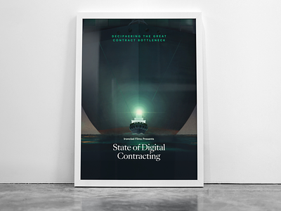 State of Digital Contracting Event Poster Illustration