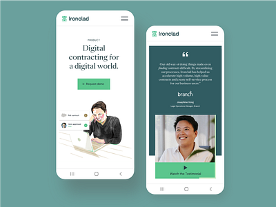 Ironclad | Mobile Web Design